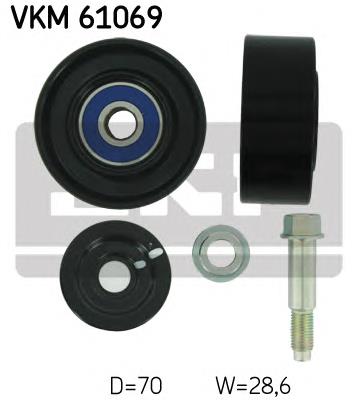 Comprar VKM61069 SKF Polea inversión/guía, correa poli V