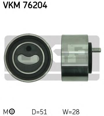 Rodillo, cadena de distribución VKM76204 SKF