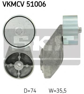 Tensor de correa, correa poli V VKMCV51006 SKF
