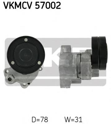 VKMCV 57002 SKF tensor de correa, correa poli v