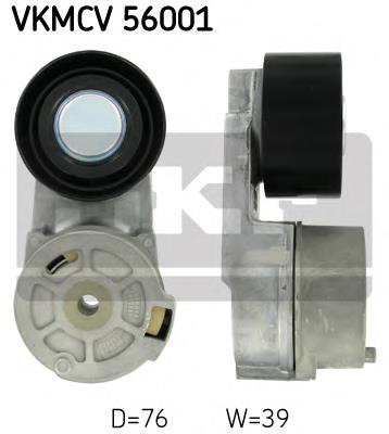 VKMCV 56001 SKF tensor de correa, correa poli v