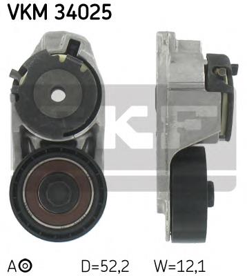 VKM34025 SKF tensor de correa, correa poli v