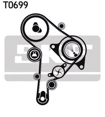 Kit de distribución VKMC01251 SKF