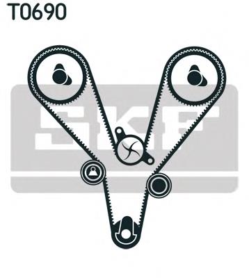 Kit de distribución VKMA95657 SKF
