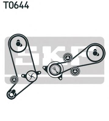 Comprar VKMC01270 SKF Kit de correa de distribución
