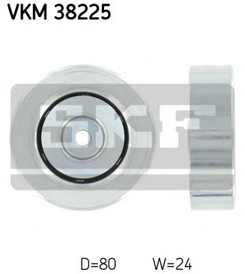 Comprar VKM38225 SKF Polea inversión/guía, correa poli V