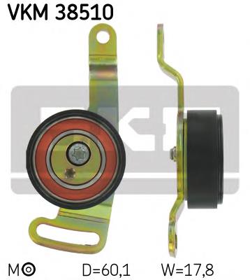 VKM 38510 SKF tensor de correa, correa poli v