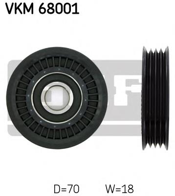 Comprar VKM68001 SKF Polea tensora, correa poli V