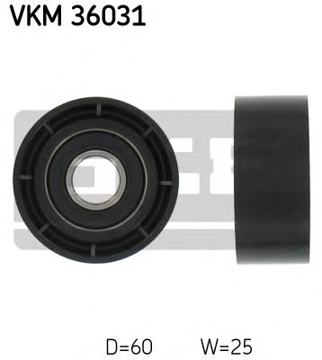 Polea inversión/guía, correa auxiliar servicios SKF VKM36031 precio, desde 16,90 EUR