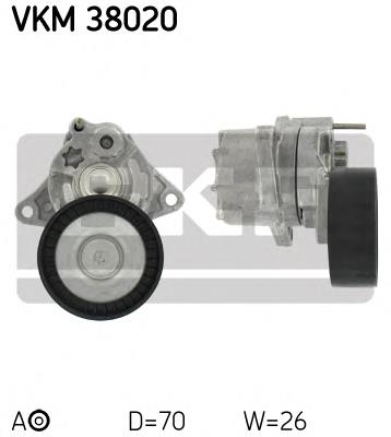Tensor de la correa trapecial SKF VKM38020 precio, desde 29,14 EUR
