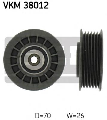 Rodillo guia SKF VKM38012