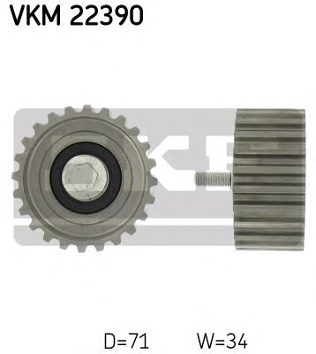 Polea correa distribución SKF VKM22390 precio, desde 26,05 EUR