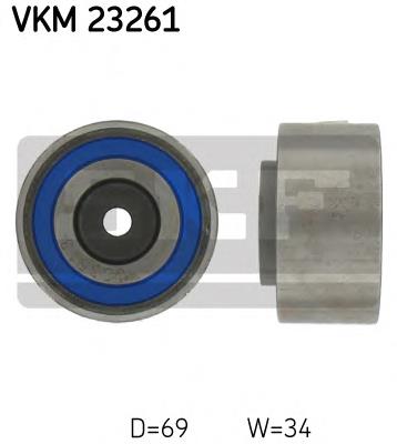 Polea correa distribución SKF VKM23261 precio, desde 19,83 EUR