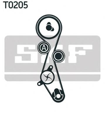 Kit de distribución VKMC03257 SKF