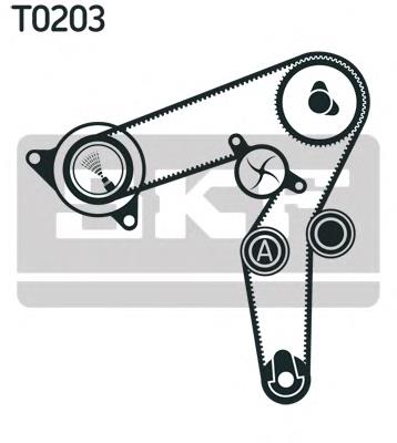 Kit de distribución VKMC06127 SKF