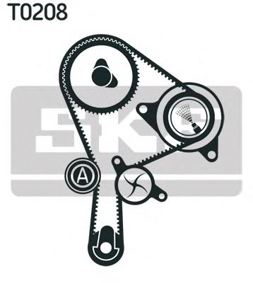 Comprar VKMC06129 SKF Kit de correa de distribución