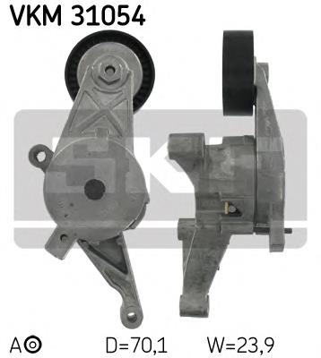 Tensor de la correa trapecial poli v SKF VKM31054