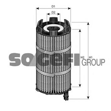 CH11079ECO Fram filtro de aceite