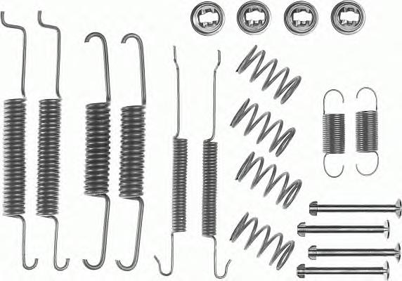 Kit de montaje de zapatas de freno traseras Ferodo FBA57 precio, desde 7,15 EUR