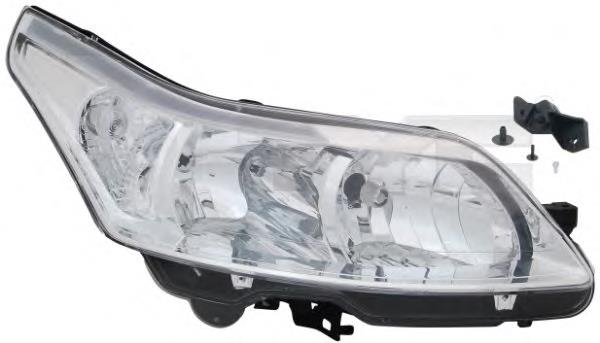 Faro izquierdo 9646893980 Peugeot/Citroen