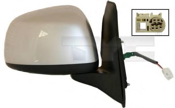 Espejo de retrovisor izquierdo 8470279J70ZCC Suzuki
