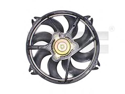 805-1008 TYC ventilador (rodete +motor refrigeración del motor con electromotor completo)