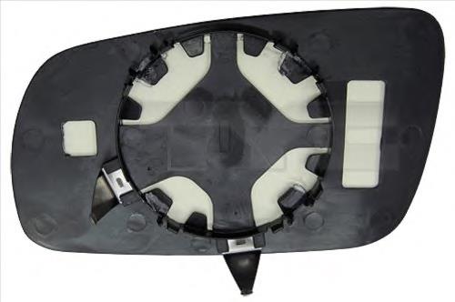 1U0857537F01C VAG Cristal de espejo retrovisor exterior izquierdo