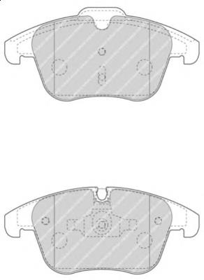 FDB4498 Ferodo Pastillas delanteras