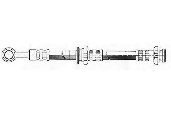 FHY2234 Ferodo tubo flexible de frenos