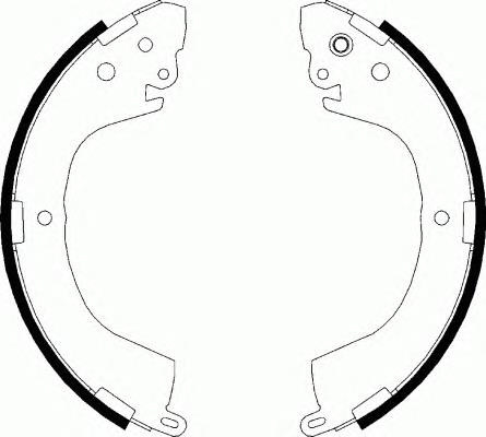 Zapatas de freno traseras Ferodo FSB617