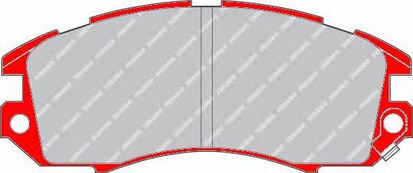 FDS789 Ferodo pastillas de freno delanteras