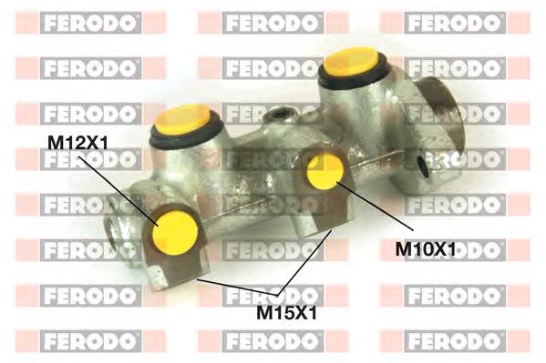 Cilindro principal de freno FHM1266 Ferodo