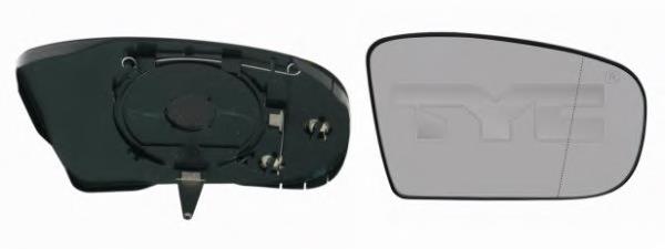 Cristal de espejo retrovisor exterior izquierdo A2208100321 Mercedes
