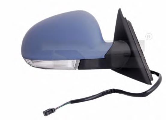 Espejo retrovisor derecho 1K1857508CR9B9 VAG