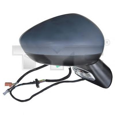 Espejo de retrovisor izquierdo 1635517080 Peugeot/Citroen