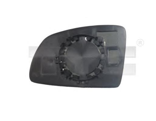 Cristal De Espejo Retrovisor Exterior Derecho 13148961 Opel