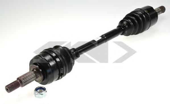 Semieje delantero izquierdo 8201353627 Renault (RVI)