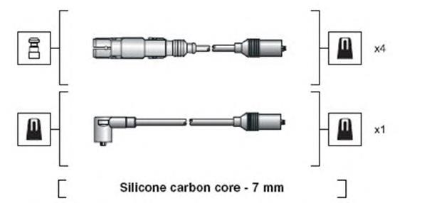 941318111270 Magneti Marelli juego de cables de encendido