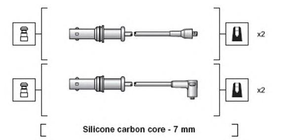 941318111152 Magneti Marelli juego de cables de encendido