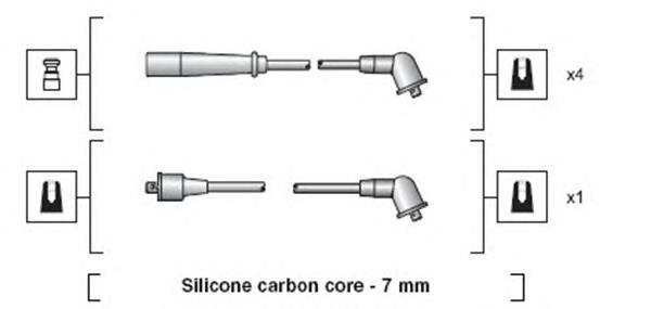 941318111185 Magneti Marelli juego de cables de encendido