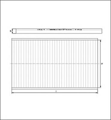 6396201008 Mercedes filtro habitáculo