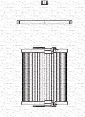 Filtro combustible 7701056216 Renault (RVI)