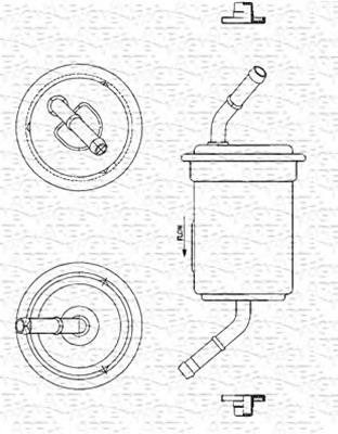 Filtro combustible 1219780 Ford