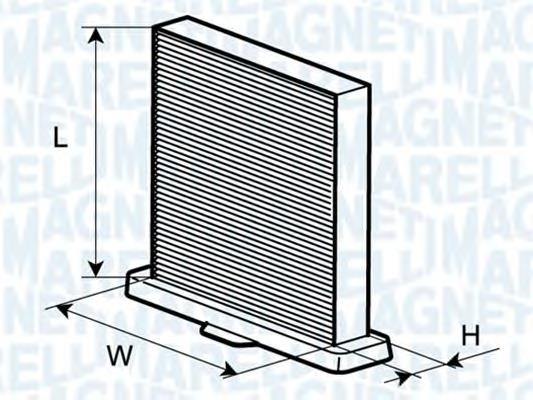 350203062130 Magneti Marelli filtro de habitáculo