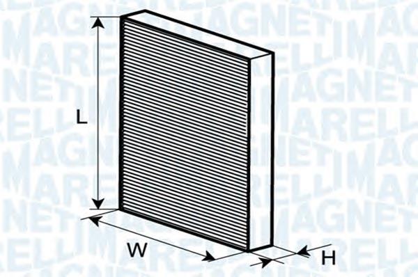 350203062730 Magneti Marelli filtro de habitáculo