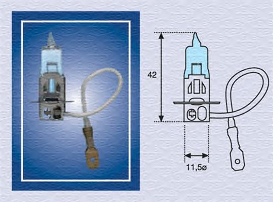 Bombilla halógena DKH312V100W Дорожная Карта