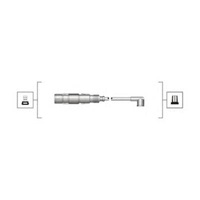 941319170025 Magneti Marelli Cables de alta tensión, juego