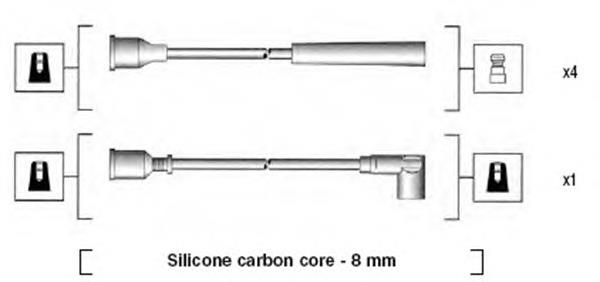 941185050766 Magneti Marelli cables de bujías