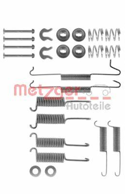 105-0571 Metzger kit de montaje, zapatas de freno traseras