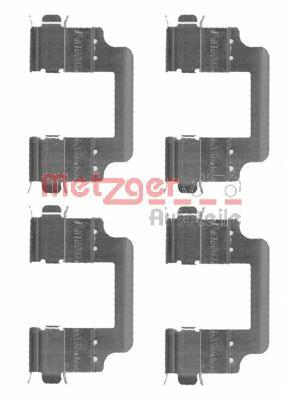 109-1728 Metzger juego de reparación, pastillas de frenos